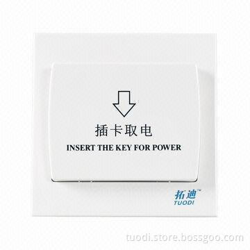 Hotel Key Card Switch, 6,600W Loading Power